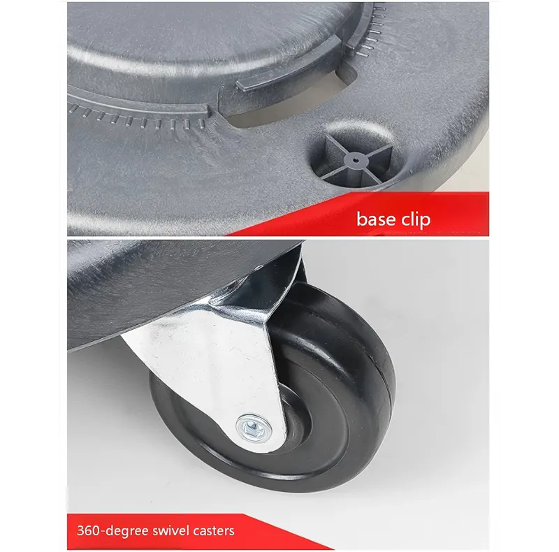 GRS PE Outdoor Trash Can